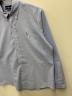 中古・古着 RALPH LAUREN (ラルフローレン) 長袖シャツ グレー×ブルー サイズ:XL：5000円