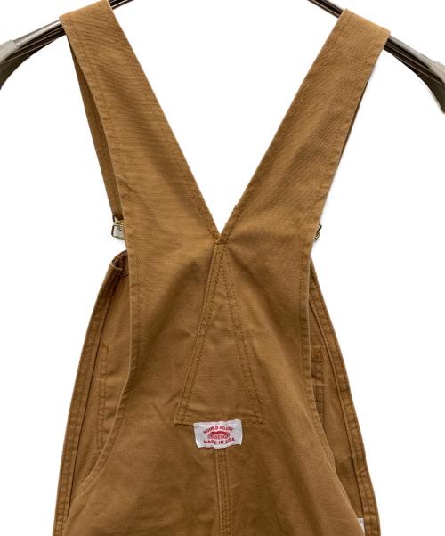 round house（ラウンドハウス）round house (ラウンドハウス) オーバーオール キャメル サイズ:ーの古着・服飾アイテム