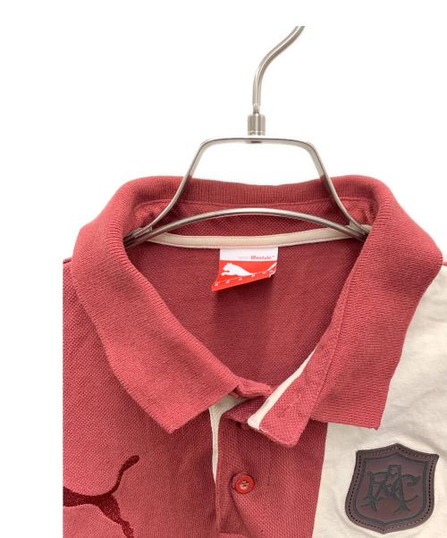 PUMA（プーマ）PUMA (プーマ) ポロシャツ アーセナルコラボ ワインレッド サイズ:Mの古着・服飾アイテム