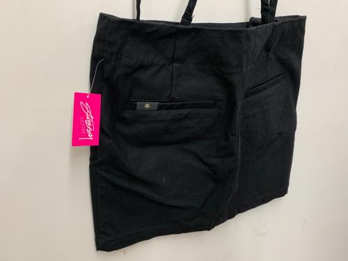 stussy（ステューシー）stussy (ステューシー) スカート ブラック サイズ:S 未使用品の古着・服飾アイテム