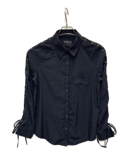 stussy（ステューシー）stussy (ステューシー) 長袖シャツ ブラック サイズ:M 未使用品の古着・服飾アイテム