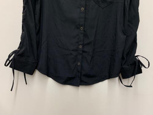 stussy（ステューシー）stussy (ステューシー) 長袖シャツ ブラック サイズ:M 未使用品の古着・服飾アイテム