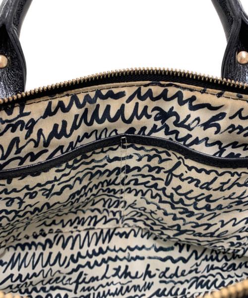 Kate Spade（ケイトスペード）Kate Spade (ケイトスペード) ハンドバッグ ブラックの古着・服飾アイテム