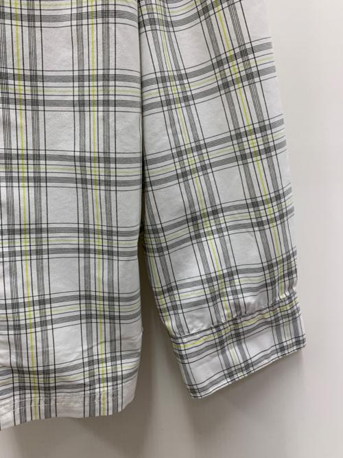THE NORTH FACE（ザ ノース フェイス）THE NORTH FACE (ザ ノース フェイス) 長袖シャツ ホワイト×黄緑 サイズ:XLの古着・服飾アイテム
