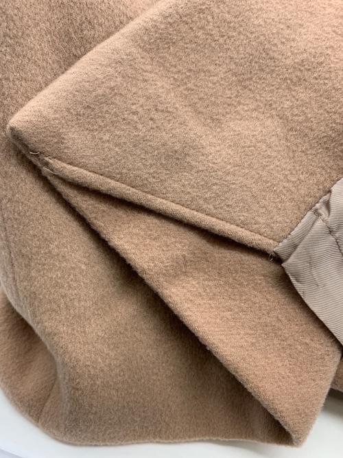 Christian Dior Sports（クリスチャン ディオールスポーツ）Christian Dior Sports (クリスチャン ディオールスポーツ) フーデットウールコート ピンクベージュ サイズ:Sの古着・服飾アイテム