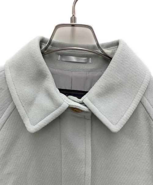 Burberry's（バーバリーズ）Burberry's (バーバリーズ) ウールコート ミントグリーン サイズ:40の古着・服飾アイテム