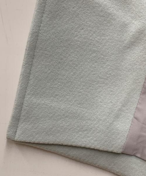 Burberry's（バーバリーズ）Burberry's (バーバリーズ) ウールコート ミントグリーン サイズ:40の古着・服飾アイテム