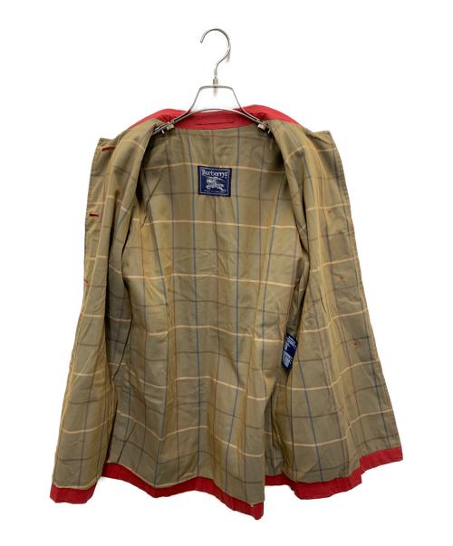 Burberry's（バーバリーズ）Burberry's (バーバリーズ) ステンカラーコート レッド サイズ:ーの古着・服飾アイテム