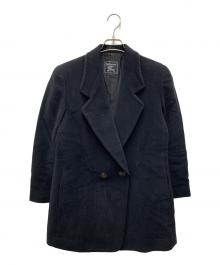 Burberry's（バーバリーズ）の古着「アンゴラコート」｜ネイビー