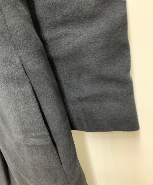 Burberry's（バーバリーズ）Burberry's (バーバリーズ) アンゴラコート ネイビー サイズ:9ARの古着・服飾アイテム