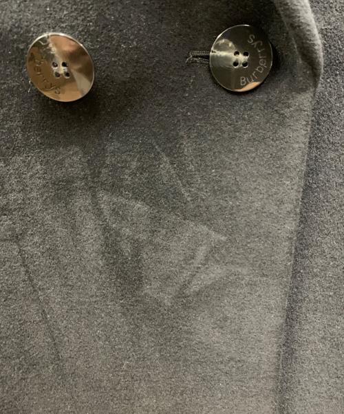 Burberry's（バーバリーズ）Burberry's (バーバリーズ) アンゴラコート ネイビー サイズ:9ARの古着・服飾アイテム