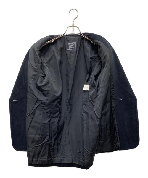 Burberry's（バーバリーズ）Burberry's (バーバリーズ) アンゴラコート ネイビー サイズ:9ARの古着・服飾アイテム