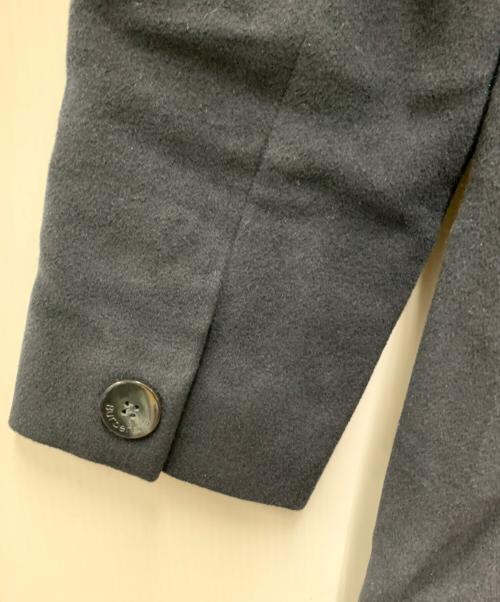 Burberry's（バーバリーズ）Burberry's (バーバリーズ) アンゴラコート ネイビー サイズ:9ARの古着・服飾アイテム