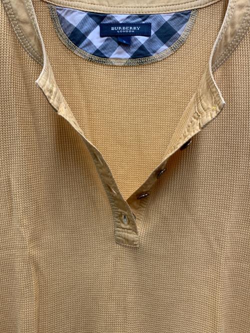 BURBERRY LONDON（バーバリーロンドン）BURBERRY LONDON (バーバリーロンドン) 半袖カットソー イエロー サイズ:SIZE 2の古着・服飾アイテム