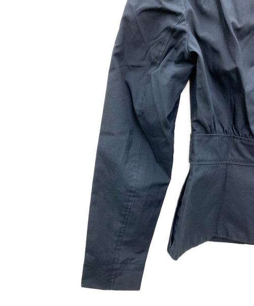 PRADA（プラダ）PRADA (プラダ) コットンジップジャケット ネイビー サイズ:40の古着・服飾アイテム