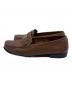 Salvatore Ferragamo (サルヴァトーレ フェラガモ) ストラップローファー キャメル サイズ:7EE：7000円