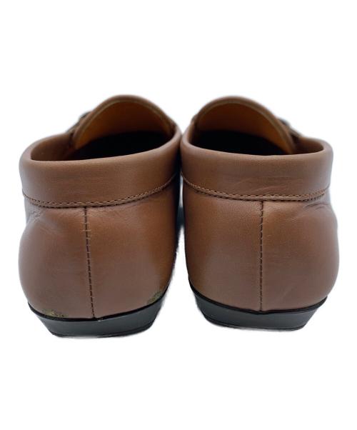 Salvatore Ferragamo（サルヴァトーレ フェラガモ）Salvatore Ferragamo (サルヴァトーレ フェラガモ) ローファー キャメル サイズ:7の古着・服飾アイテム
