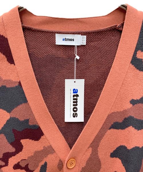 ATMOS（アトモス）ATMOS (アトモス) ニットカーディガン ブラウン×ブラック サイズ:XL 未使用品の古着・服飾アイテム