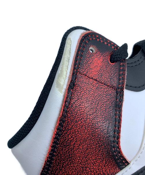 NIKE（ナイキ）NIKE (ナイキ) AIR JORDAN 1 MID SE(エア ジョーダン 1 MID SE) ブラック×レッド サイズ:28.5の古着・服飾アイテム