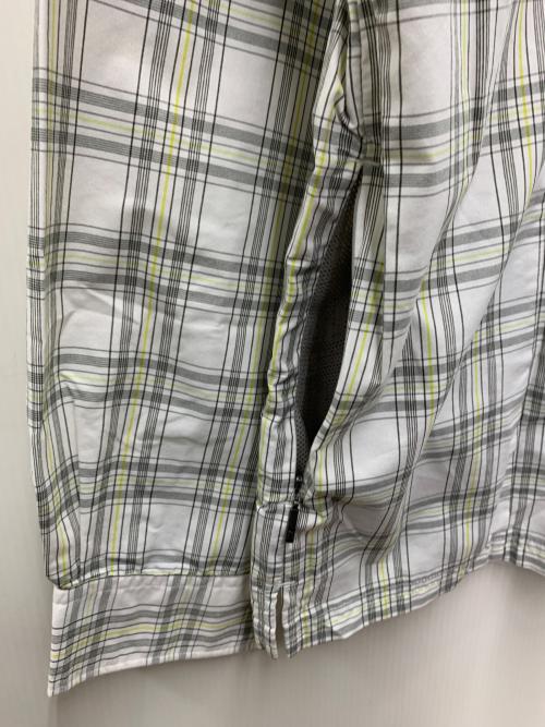 THE NORTH FACE（ザ ノース フェイス）THE NORTH FACE (ザ ノース フェイス) 長袖シャツ ホワイト×イエロー サイズ:Lの古着・服飾アイテム