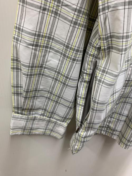 THE NORTH FACE（ザ ノース フェイス）THE NORTH FACE (ザ ノース フェイス) 長袖シャツ ホワイト×イエロー サイズ:Mの古着・服飾アイテム