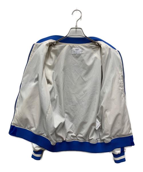 PEANUTS（ピーナッツ）PEANUTS (ピーナッツ) LIFUL MINIMAL GARMENTS スカジャン ブルー サイズ:1の古着・服飾アイテム