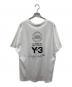 adidas (アディダス) Y-3 (ワイスリー) 半袖カットソー ホワイト サイズ:M：6000円