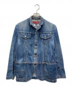 LEVI'S×eYe COMME des GARCONS JUNYAWATANABE MANリーバイス×アイ コム デ ギャルソン ジュンヤ ワタナベ マン）の古着「デニムジャケット」｜スカイブルー
