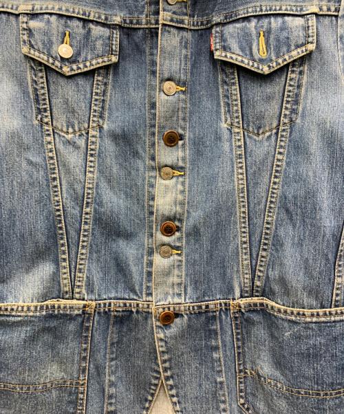 LEVI'S（リーバイス）LEVI'S (リーバイス) eYe COMME des GARCONS JUNYAWATANABE MAN (アイ コム デ ギャルソン ジュンヤ ワタナベ マン) デニムジャケット スカイブルー サイズ:Sの古着・服飾アイテム