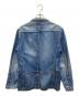 LEVI'S (リーバイス) eYe COMME des GARCONS JUNYAWATANABE MAN (アイ コム デ ギャルソン ジュンヤ ワタナベ マン) デニムジャケット スカイブルー サイズ:S：16000円