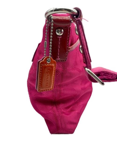 COACH（コーチ）COACH (コーチ) ショルダーバッグ ショッキングピンクの古着・服飾アイテム