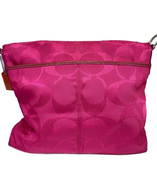 COACH（コーチ）COACH (コーチ) ショルダーバッグ ショッキングピンクの古着・服飾アイテム