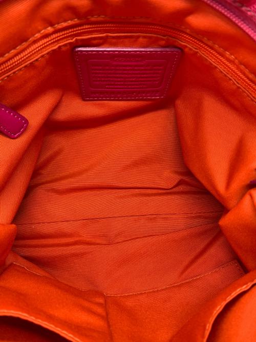 COACH（コーチ）COACH (コーチ) ショルダーバッグ ショッキングピンクの古着・服飾アイテム