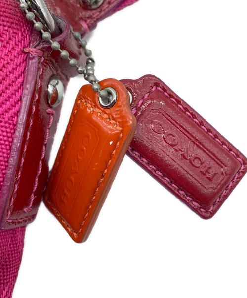 COACH（コーチ）COACH (コーチ) ショルダーバッグ ショッキングピンクの古着・服飾アイテム
