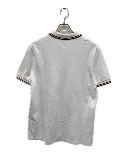 FRED PERRY（フレッドペリー）FRED PERRY (フレッドペリー) 半袖ポロシャツ ホワイト サイズ:Lの古着・服飾アイテム
