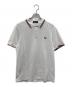 FRED PERRY（フレッドペリー）の古着「半袖ポロシャツ」｜ホワイト