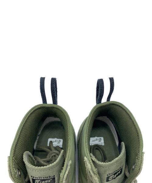 Onitsuka Tiger（オニツカタイガー）Onitsuka Tiger (オニツカタイガー) ミッドカットスニーカー オリーブ サイズ:25.5の古着・服飾アイテム
