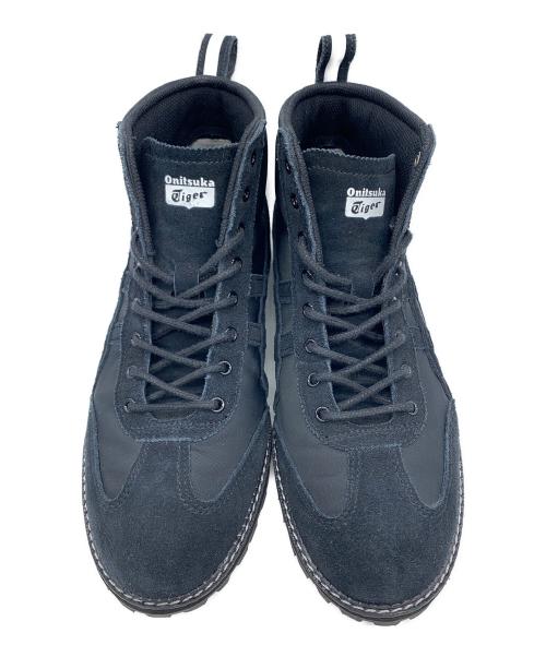 Onitsuka Tiger（オニツカタイガー）Onitsuka Tiger (オニツカタイガー) ミッドカットスニーカー ブラック サイズ:25.5の古着・服飾アイテム