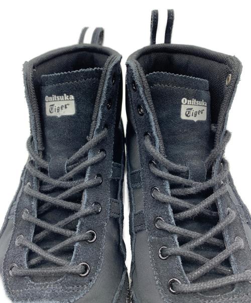 Onitsuka Tiger（オニツカタイガー）Onitsuka Tiger (オニツカタイガー) ミッドカットスニーカー ブラック サイズ:25.5の古着・服飾アイテム