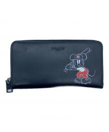 COACH×DISNEY（コーチ×ディズニー）の古着「長財布」｜ブラック