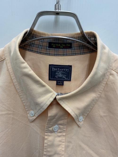Burberry's（バーバリーズ）Burberry's (バーバリーズ) ボタンダウンシャツ ベージュ サイズ:LAの古着・服飾アイテム