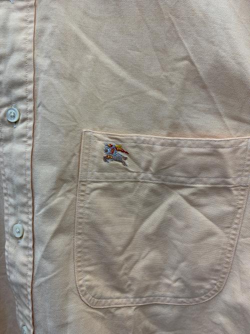 Burberry's（バーバリーズ）Burberry's (バーバリーズ) ボタンダウンシャツ ベージュ サイズ:LAの古着・服飾アイテム