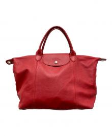 LONGCHAMP（ロンシャン）の古着「2WAYバッグ」｜レッド