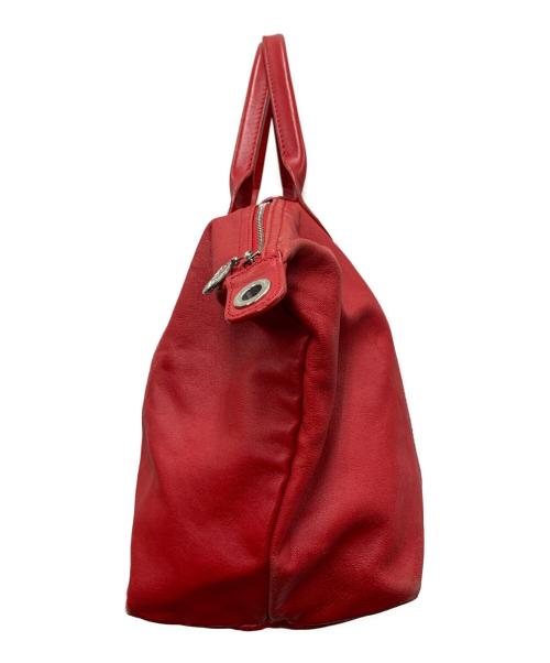 LONGCHAMP（ロンシャン）LONGCHAMP (ロンシャン) 2WAYバッグ レッドの古着・服飾アイテム