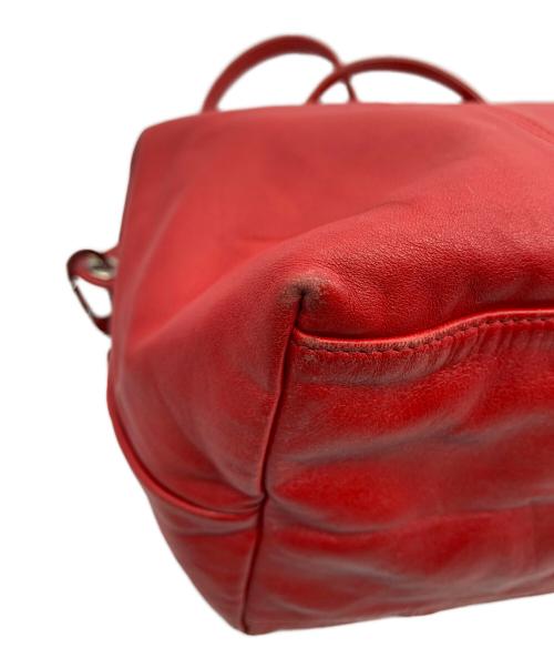 LONGCHAMP（ロンシャン）LONGCHAMP (ロンシャン) 2WAYバッグ レッドの古着・服飾アイテム