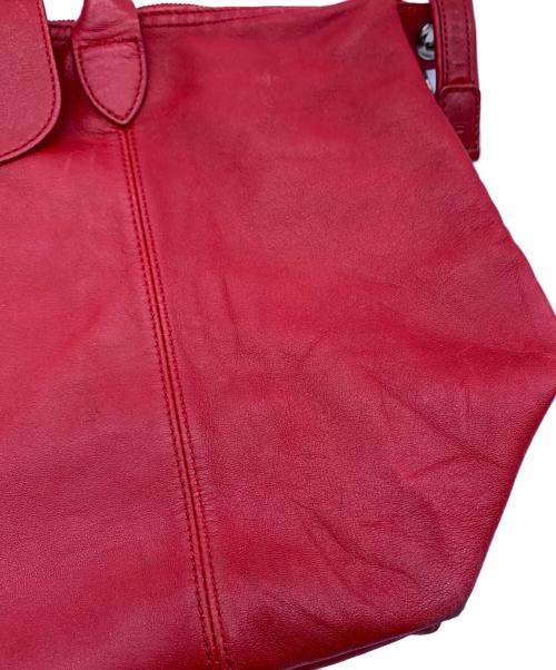 LONGCHAMP（ロンシャン）LONGCHAMP (ロンシャン) 2WAYバッグ レッドの古着・服飾アイテム