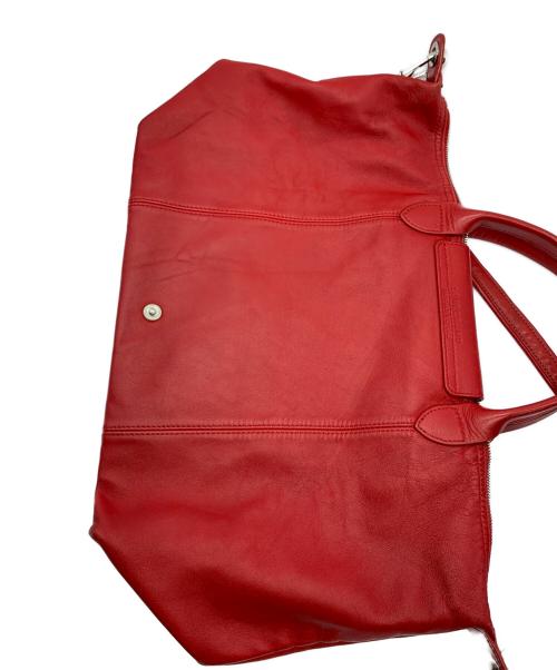 LONGCHAMP（ロンシャン）LONGCHAMP (ロンシャン) 2WAYバッグ レッドの古着・服飾アイテム