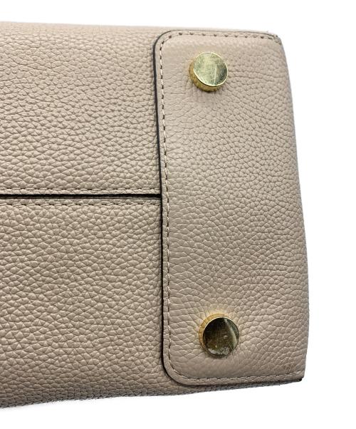 MICHAEL KORS（マイケルコース）MICHAEL KORS (マイケル・コース) ハンドバッグ ベージュの古着・服飾アイテム