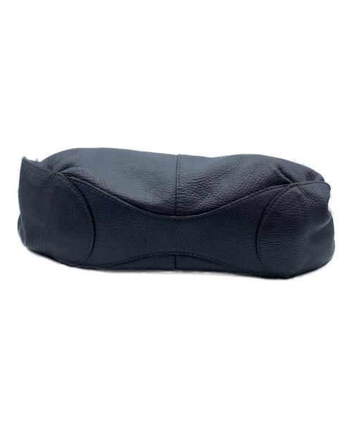GIANNI CHIARINI（ジャンニ キアリーニ）GIANNI CHIARINI (ジャンニ キアリーニ) レザーショルダーバッグ グレーの古着・服飾アイテム