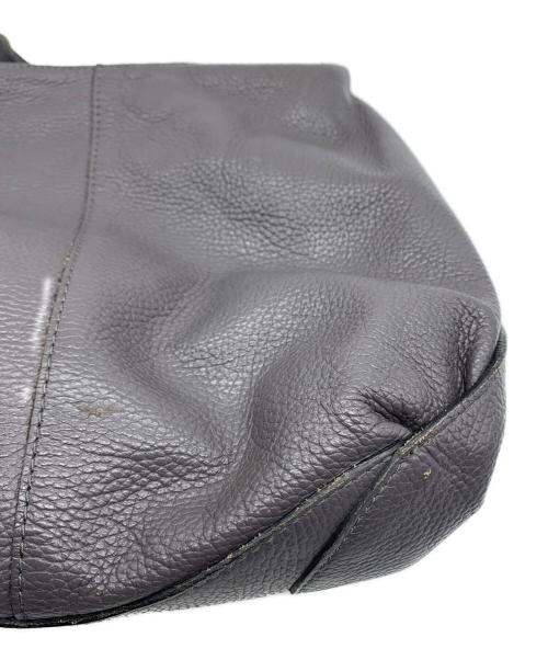 GIANNI CHIARINI（ジャンニ キアリーニ）GIANNI CHIARINI (ジャンニ キアリーニ) レザーショルダーバッグ グレーの古着・服飾アイテム